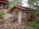 Rock House Storage Shed
